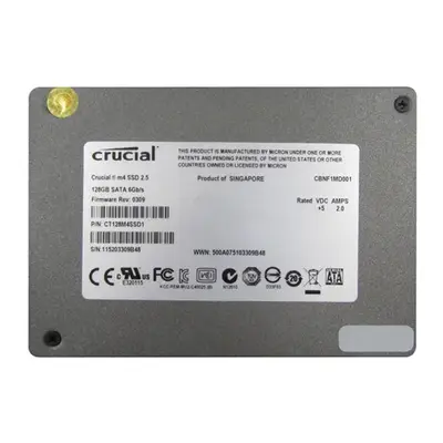 CT128M4SSD1 Crucial M4 128GB Multi-Level Cell SATA 6Gb/s 2.5-Inch Solid State Drive