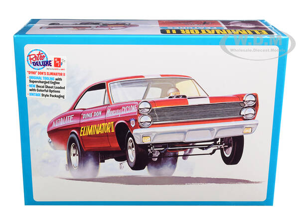 Skill 2 Model Kit Mercury Cyclone Funny Drag Car \