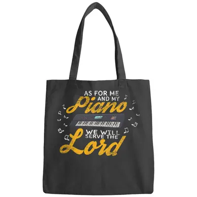 Piano Music As For Me And My Piano We Will Serve The Lord Piano Player Bags