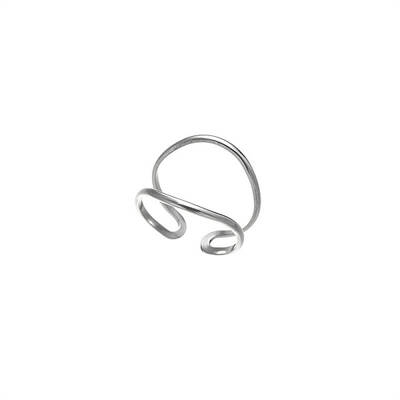 Non-Tarnish Stainless Steel Open Cuff Finger Rings