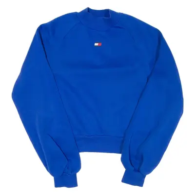 TOMMY HILFIGER Womens Sweatshirt Blue S