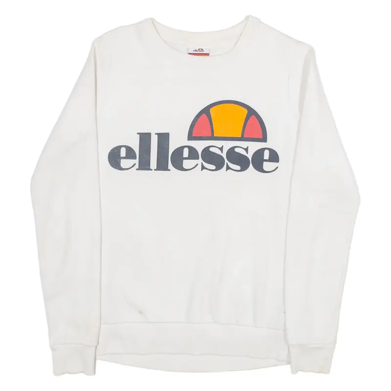ELLESSE Womens Sweatshirt White S