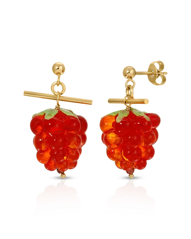 Fruit Earrings | Metal Color: Gold