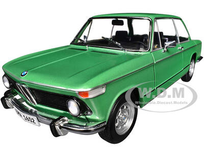 1971 BMW 1602 Taiga Green Metallic 1/18 Diecast Model Car by Solido
