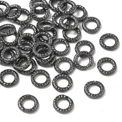 Rack Plating Brass Open Jump Rings
