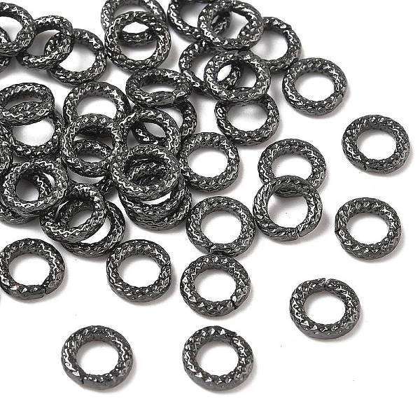 Rack Plating Brass Open Jump Rings