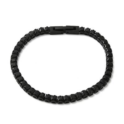 Black Cubic Zirconia Tennis Bracelet