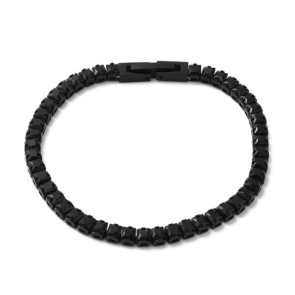 Black Cubic Zirconia Tennis Bracelet