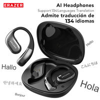 ERAZER X11 AI Translation Earbuds with APP Support 134 Languages OWS Open Ear Chargeable Headphones Wireless Bluetooth 5.4,HD...