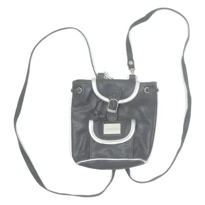 EUROLINE Womens Backpack Bag Black Leather