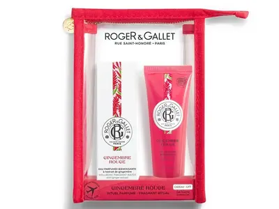 Roger & Gallet Red Ginger - Kit Scented Beneficial Water 30 ml + Shower Gel 50 ml FREE