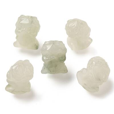 Natural Jade Carved Beads