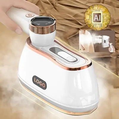 Portable Handheld Steam Iron, 1 Count 180° Rotatable Mini Steam Iron, Household Steam Cleaner, Travel Mini Steam Iron for Ho...