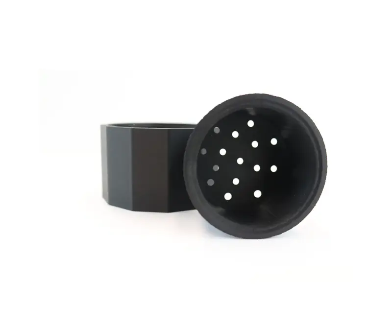 REGROVA Standard Mouth Connector with Canister - BLACK - The Ultimate Seed Starter Kit!