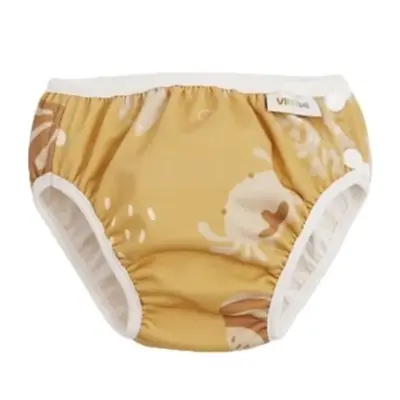 Vimse Super Large Swim Diaper-Pants, Yellow Whale