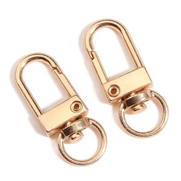 Alloy Swivel Lobster Claw Clasps