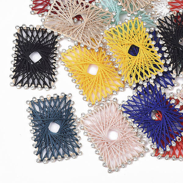 Polyester Woven Big Pendants