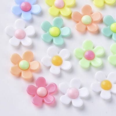 Opaque Acrylic Cabochons