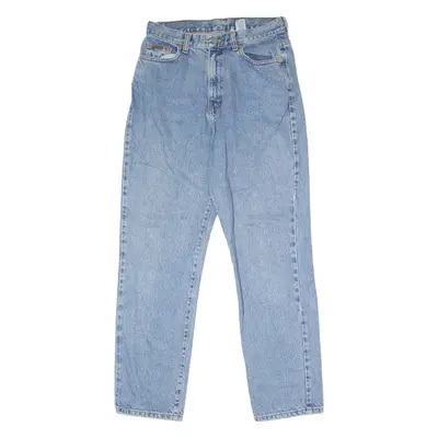 CALVIN KLEIN JEANS Womens Jeans Blue Slim Straight W30 L30