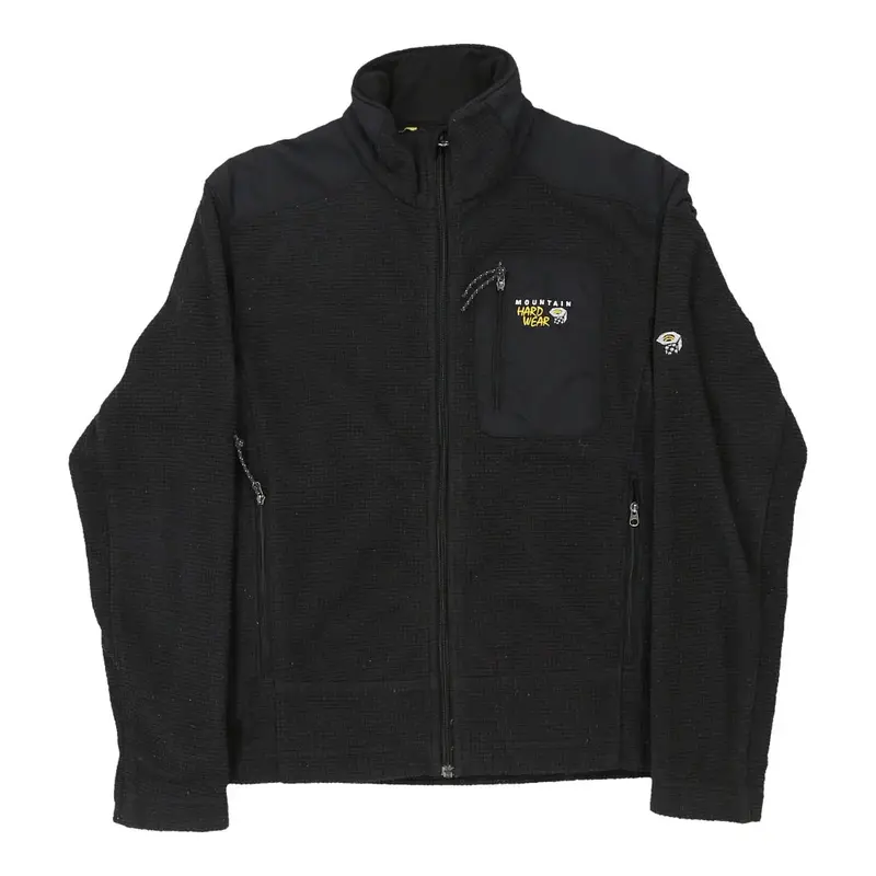Mountain Hardwear Fleece - Large Black Polyester
