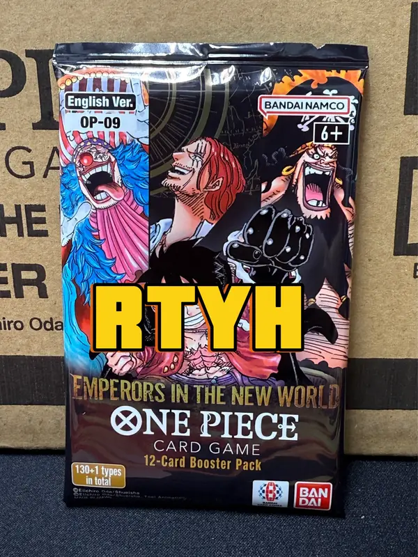 RTYH OP-09 Four Emperors English One Piece TCG