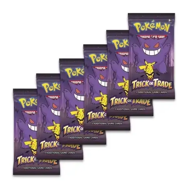 Trick or trade Pokémon tcg booster pack