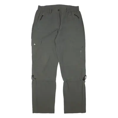 TREVOLUTION Outdoor Trousers Green Regular Straight Womens W32 L30