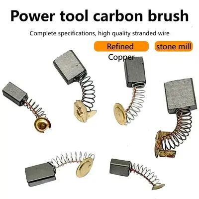50 carbon brushes, suitable for #51, #21, #411, #43, #153, #50, #5, #6, #103, #6-100, #7-100, #5016, #125-10