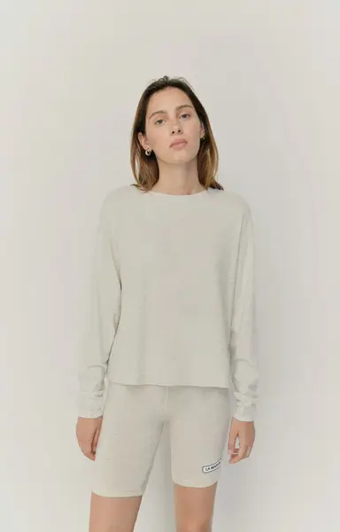 Sweatshirt Ypa02b Carbone-Chin | Color: CARBONE CHIN | Size: XS/S