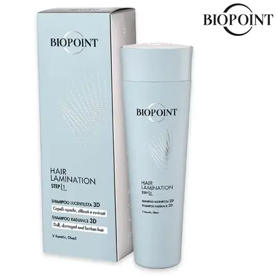 Biopoint hair lamination shampoo 200 ml