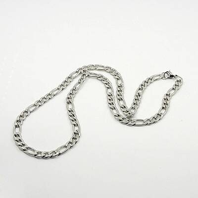 Tarnish Resistant Figaro Chain Necklace for Men