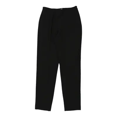 Emporio Armani Trousers - 28W UK 8 Black Polyester Blend | Size: UK 8