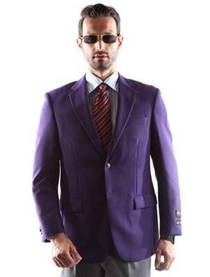 Big And Tall & Extra Long Sizes Mens Blazer With Brass Buttons