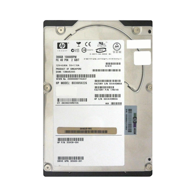 BD30058226 HP 300GB 2Gb/s Fibre Channel 10000 3.5-inch Hard Drive