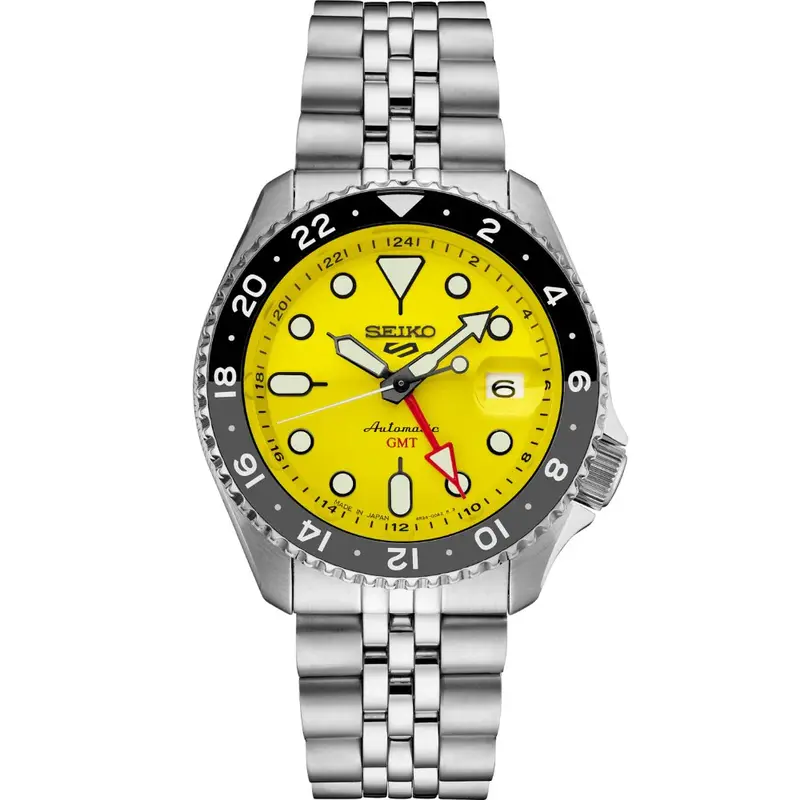 Seiko 5 Sports SSK017K1 Yellow Dial Automatic Men's Watch