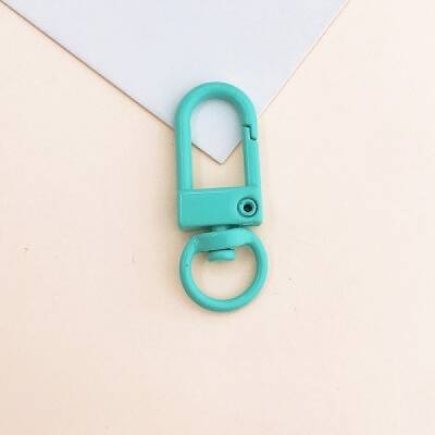 Baking Painted Alloy Swivel Clasps