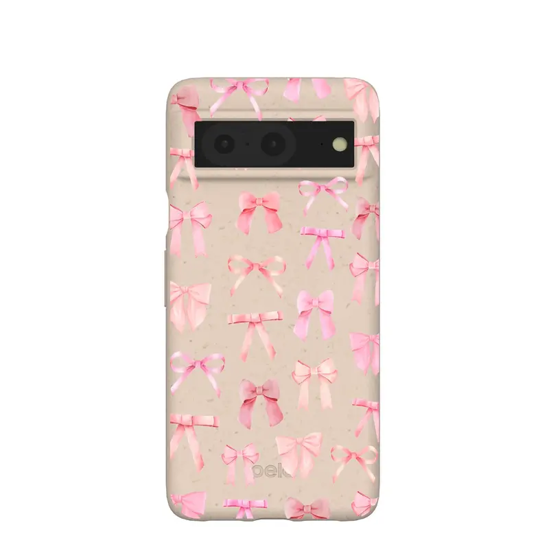 Seashell Rosy Bows Google Pixel 8 Case