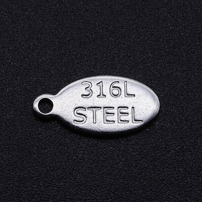 Non-Tarnish 201 Stainless Steel Charms
