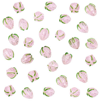 30Pcs Handmade Lampwork Beads