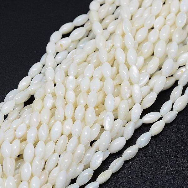 Dyed Natural Shell Beads Strands