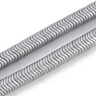 Electroplated Synthetic Non-magnetic Hematite Beads Strands