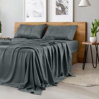 Utopia Bedding Microfiber 4 Piece Bedsheet Set - Soft, Shrink and Fade Resistant – Luxurious Comfort for Peaceful Sleep - E...