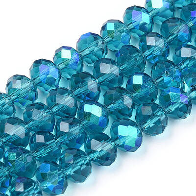 Electroplate Glass Beads Strands
