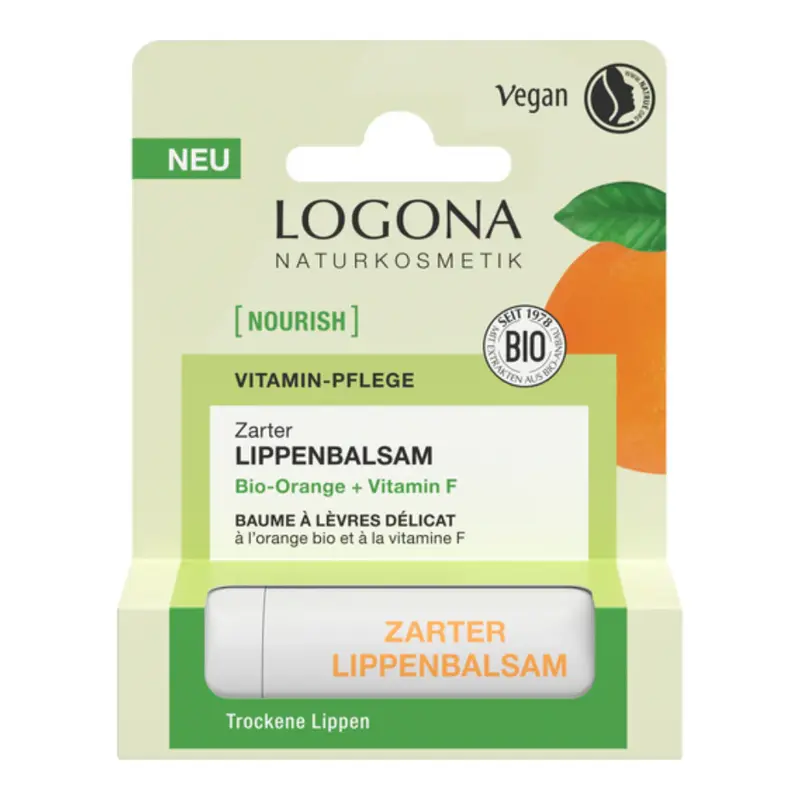 Logona [Nutri] Delicate Lip Balm, 4.60 G