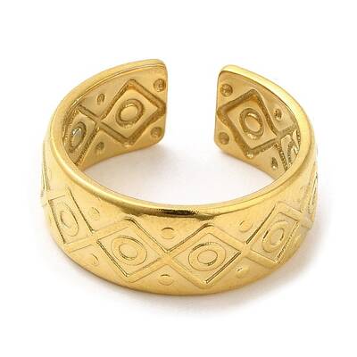 304 Stainless Steel Open Cuff Rings