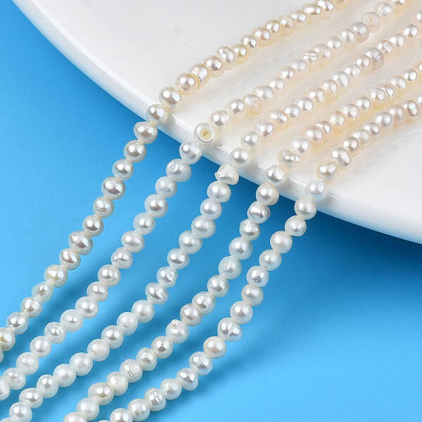 Natural Cultured Freshwater Pearl Beads Strands