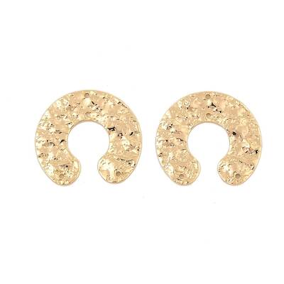 Brass Textured Horseshoe Chandelier Component Links