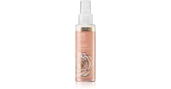 Olival Rose illuminating spray for face and body with glitter 100 ml