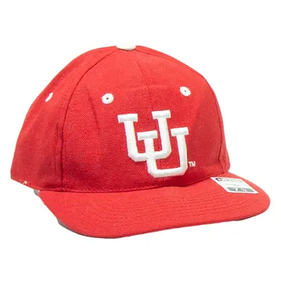 TOP OF THE WORLD Mens Snapback Cap Red Wool M