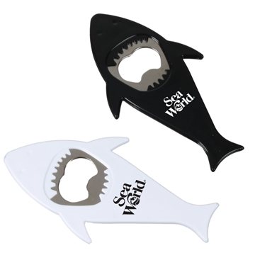 500 Promotional Shark Bottle Opener - Magnetic
